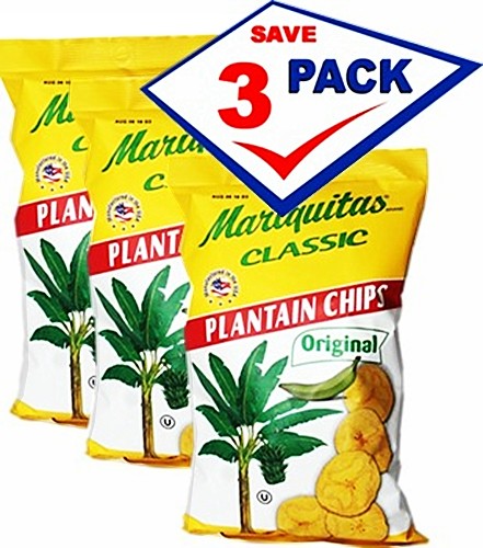 Plantain Chips Regular Flavor 5  oz Pack of 3